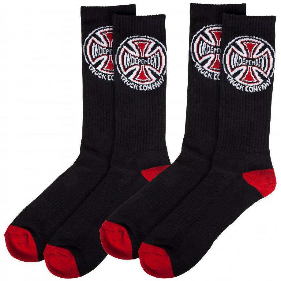 Independent Truck Co. Socks (2 Pairs) - Black