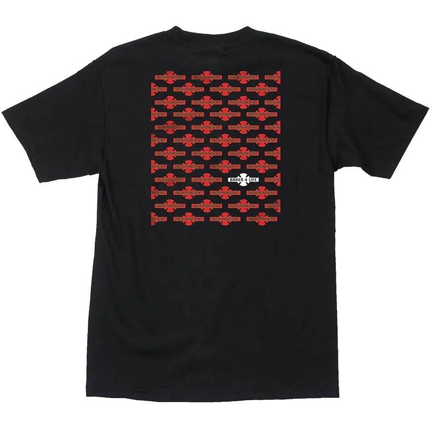 Independent x Baker 4 Life T Shirt - Black