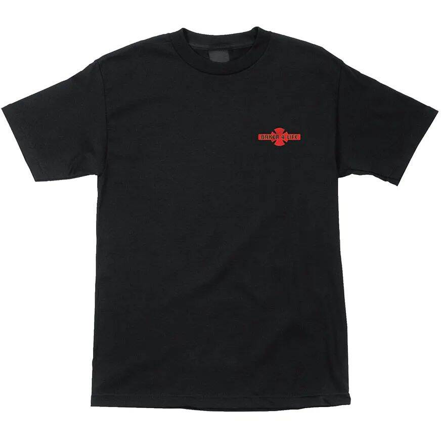Independent x Baker 4 Life T Shirt - Black