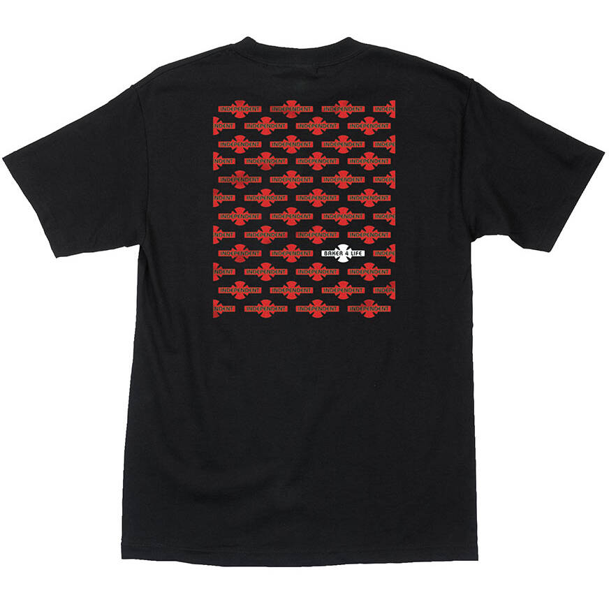 Independent x Baker 4 Life Long Sleeve T Shirt - Black MED
