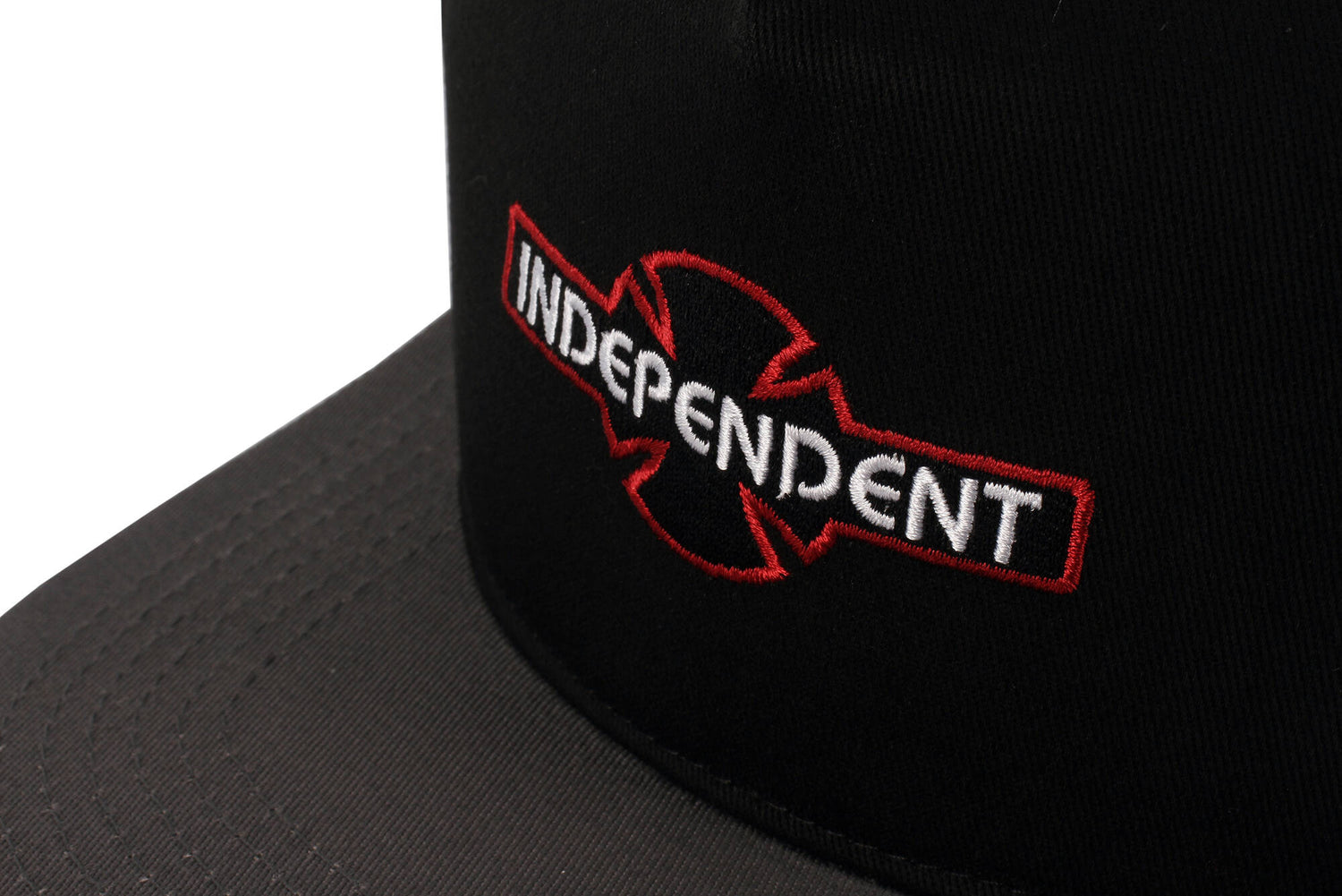 Independent Array Snapback Cap - Black