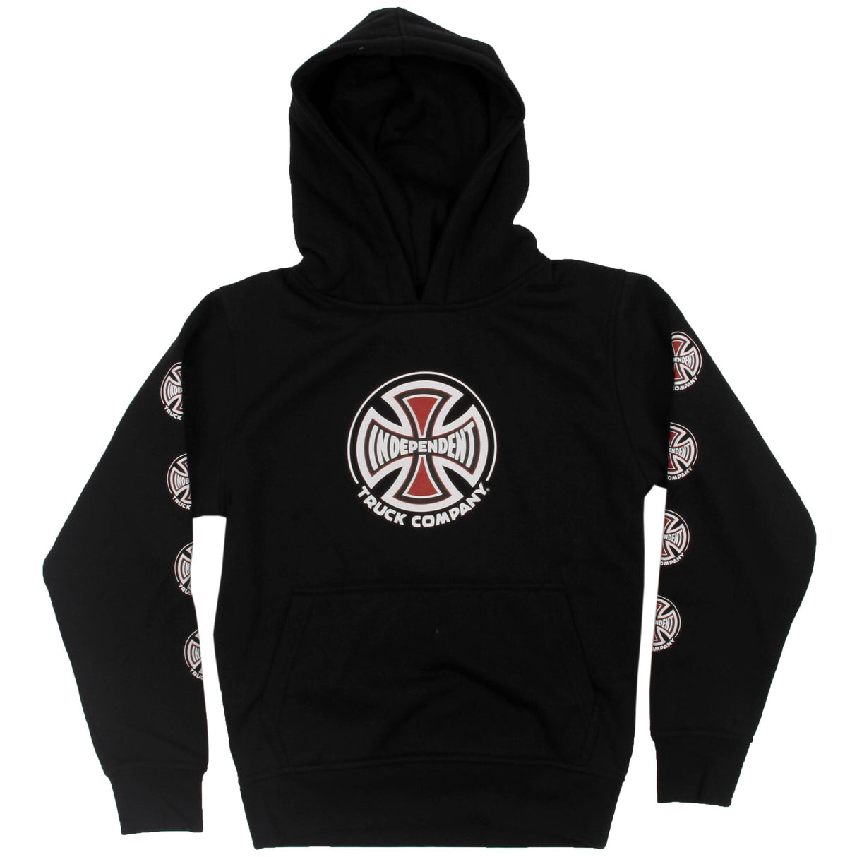 Independent Youth Truck Co. Hoodie - Black Yth LRG (10-12 Years)