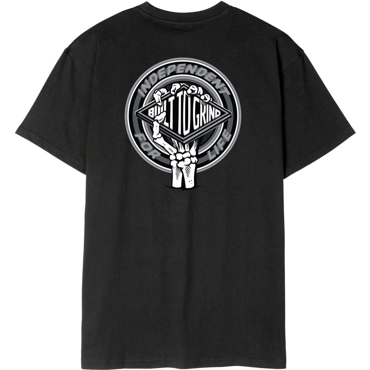 Independent For Life Clutch T Shirt - Black