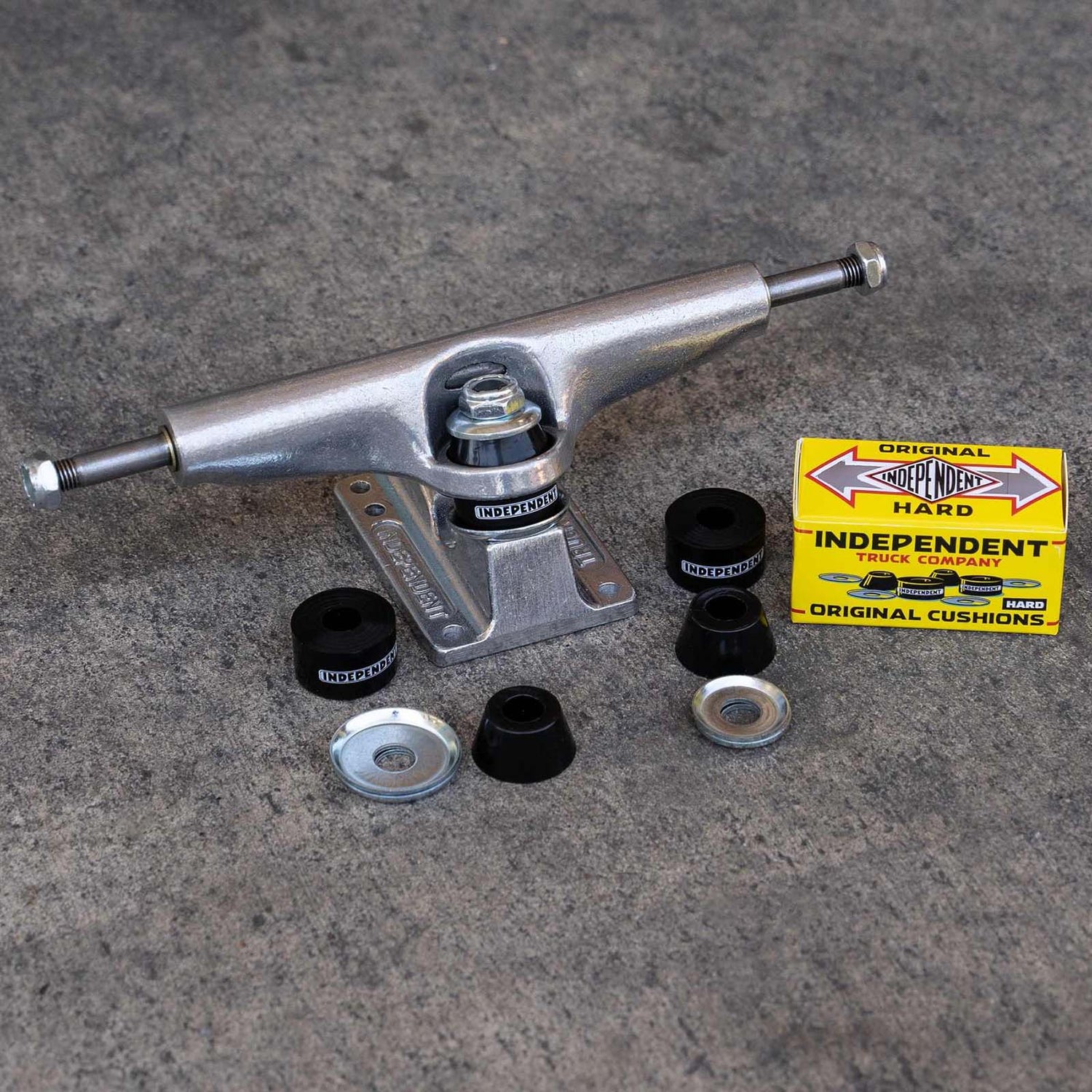 Independent STG 1-7 Skateboard Bushings 94a Hard - Black