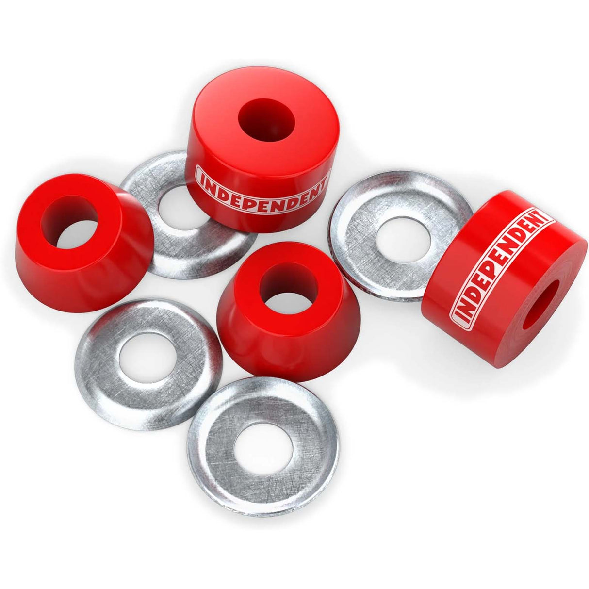 Independent STG 1-7 Skateboard Bushings 90a Soft - Red