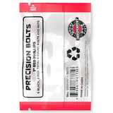 Independent Phillips Skateboard Truck Bolts - Black/Red 1"