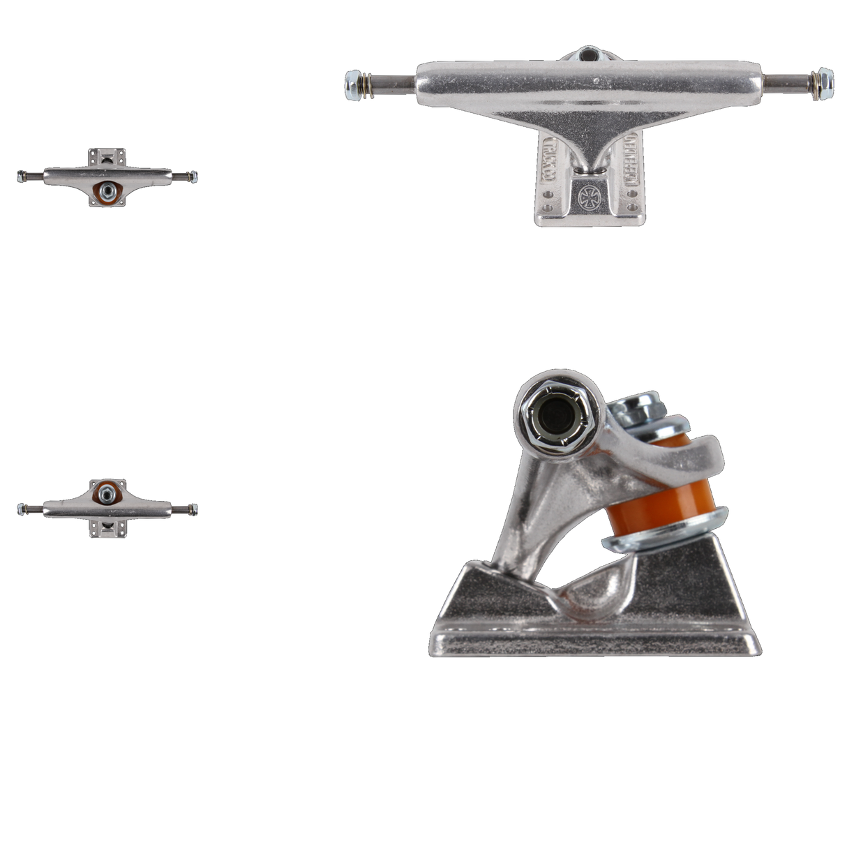 Independent Stage 11 Skateboard Trucks - Raw - 129 mm