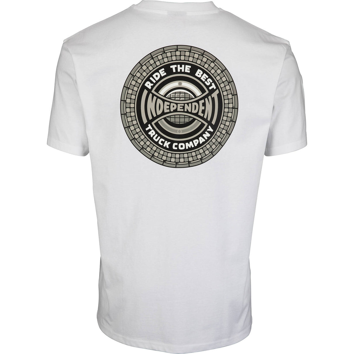Independent Tile Span T Shirt - White