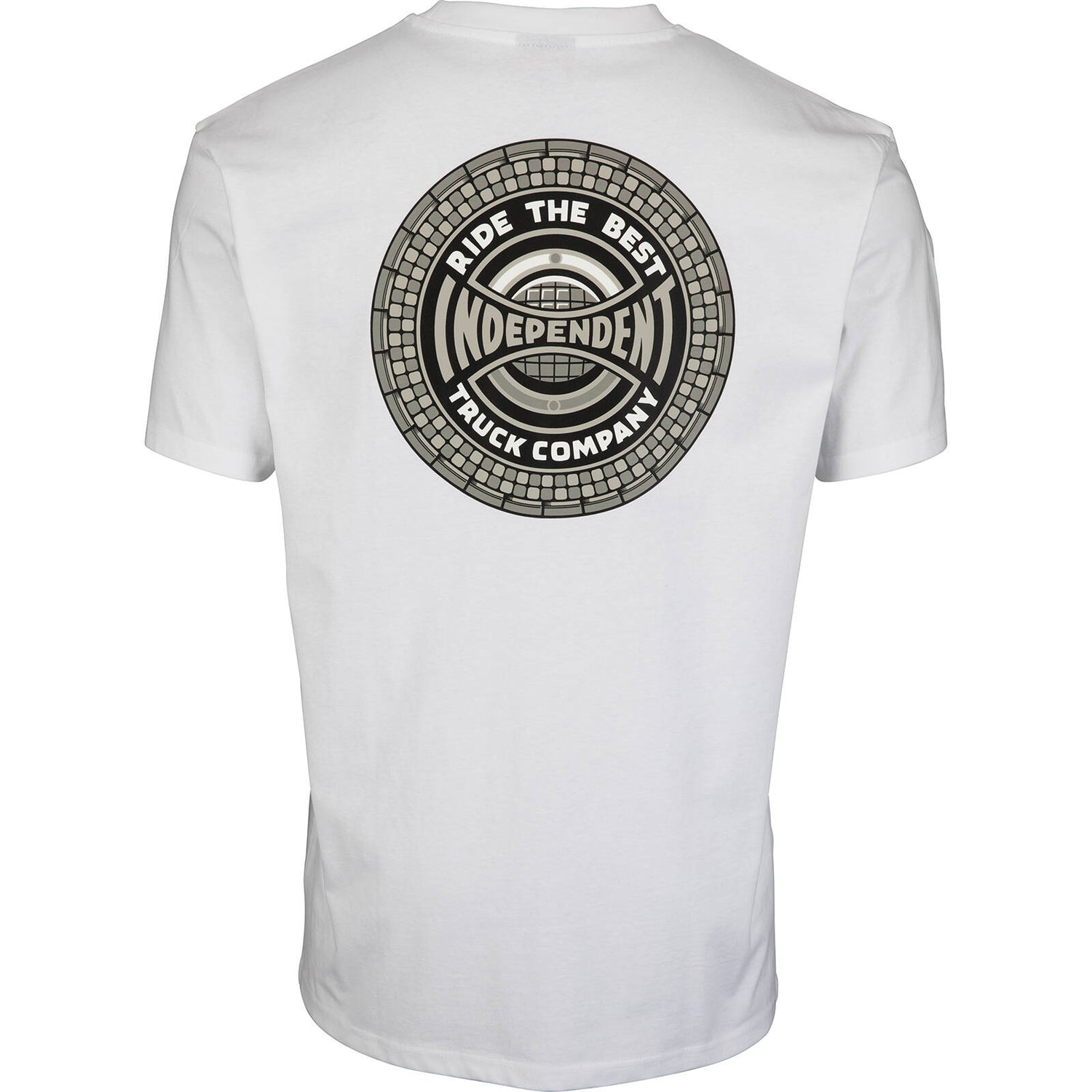 Independent Tile Span T Shirt - White