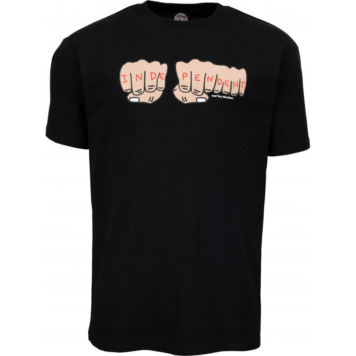 Independent Toy Machine Fist T Shirt - Black