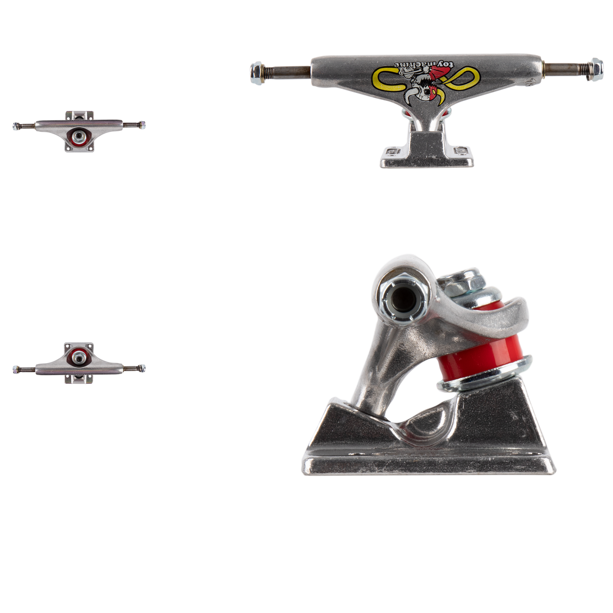 Independent x Toy Machine Stage 11 Skateboard Trucks - Silver 149mm