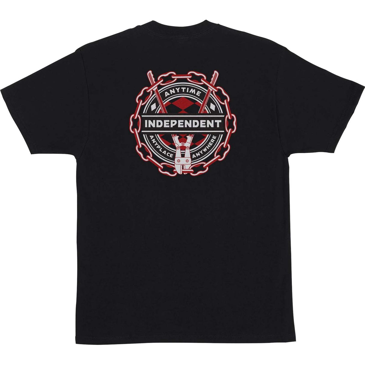 Independent Anytime Anywhere Chain T Shirt - Black