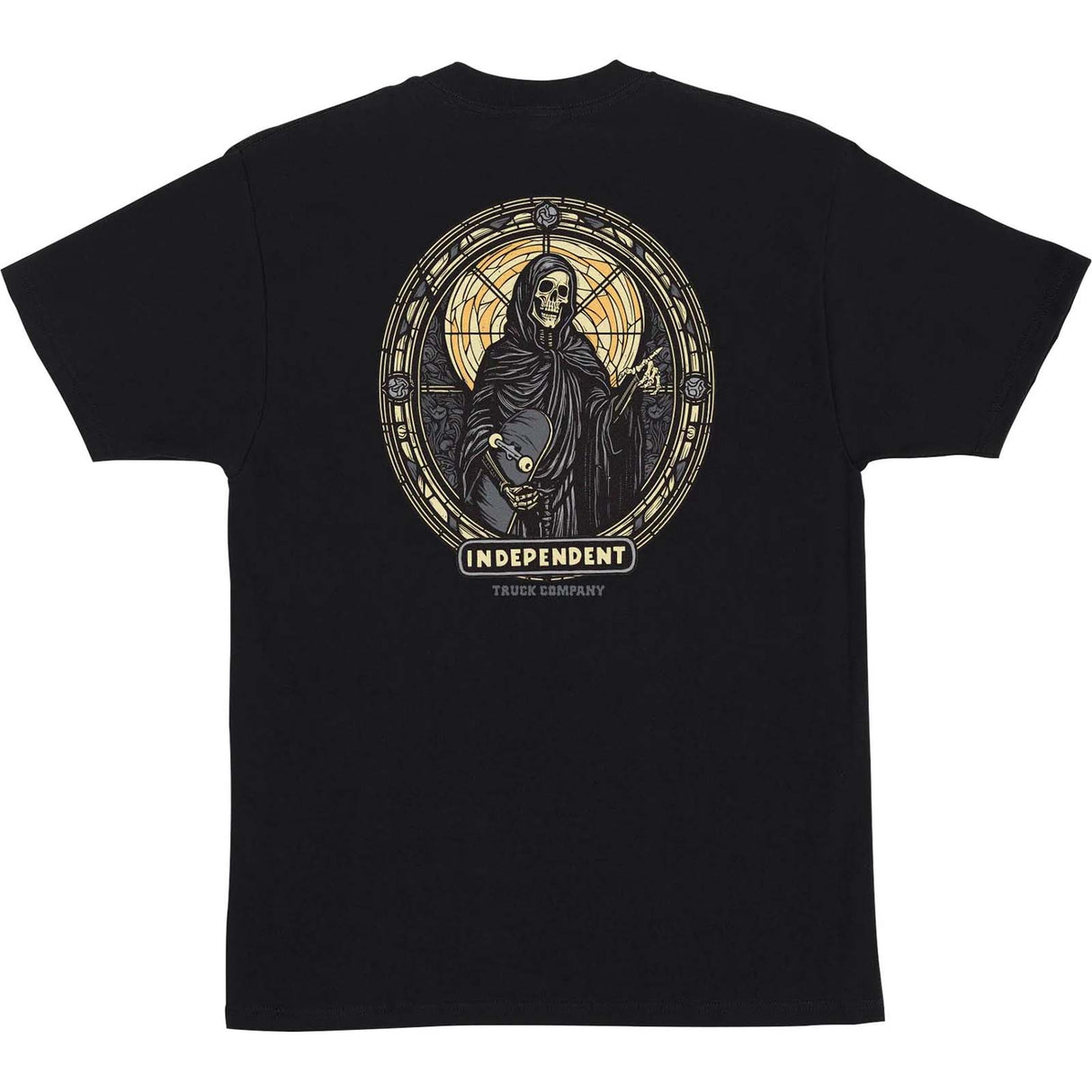 Independent ITC Stained T Shirt - Black