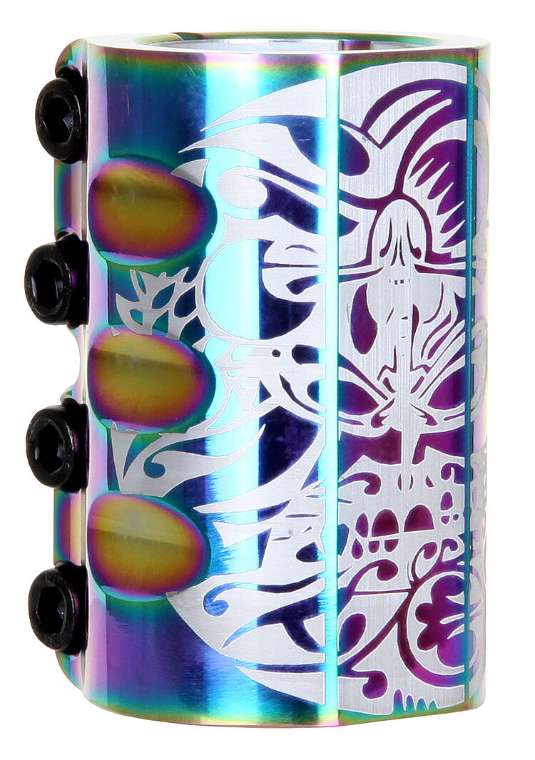 Infinity Mayan 4 Bolt SCS Scooter Clamp - Neocrome