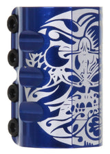 Infinity Mayan 4 Bolt SCS Scooter Clamp - Blue