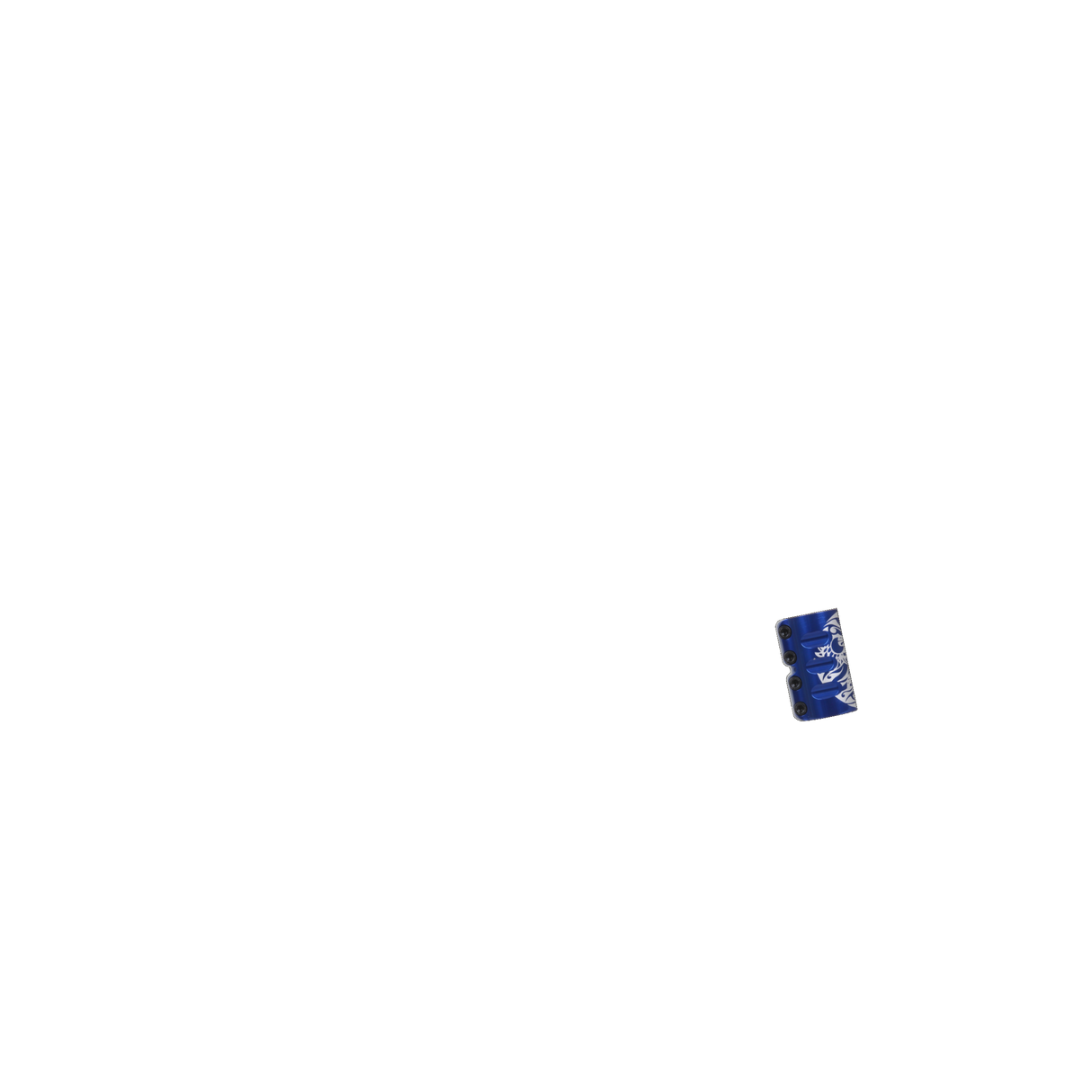 Infinity Mayan 4 Bolt SCS Scooter Clamp - Blue