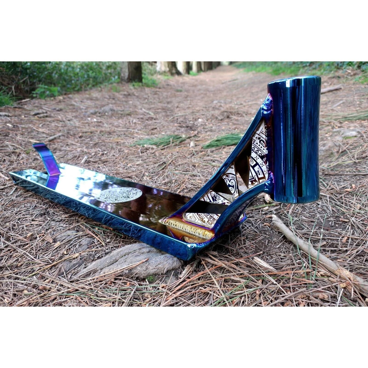 Infinity Pro Street Scooter Deck - Neochrome 21" x 5"