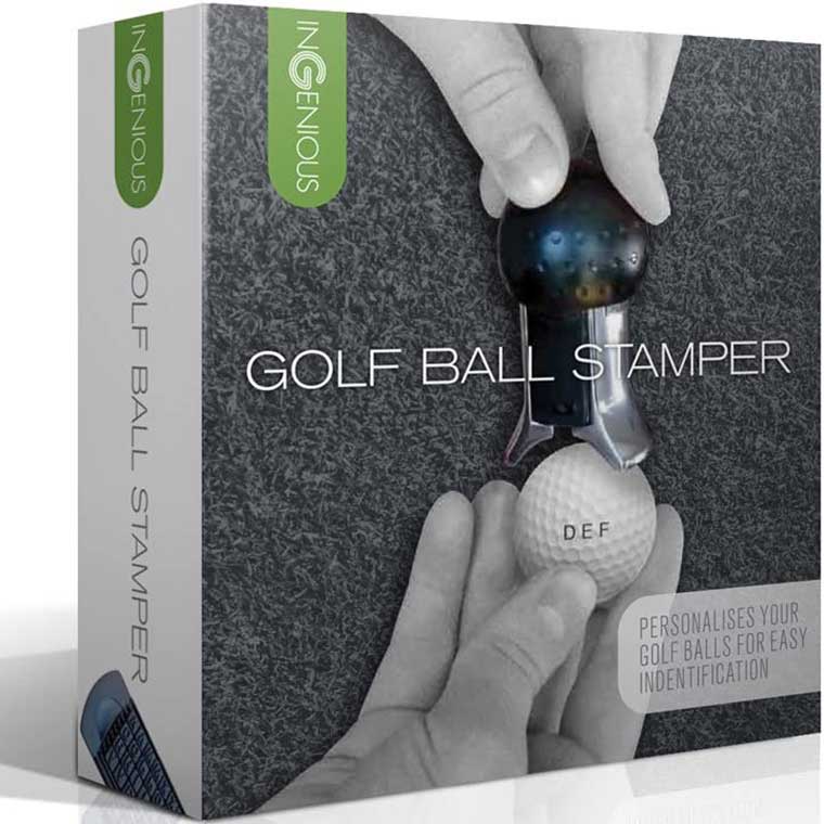 Ingenious Golf Ball Monogram Stamper