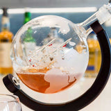 Ingenious Globe Decanter w/ Glasses Set