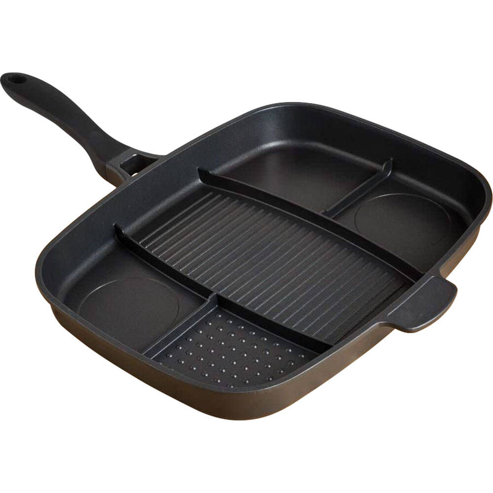 Ingenious Lazy Man Frying Pan