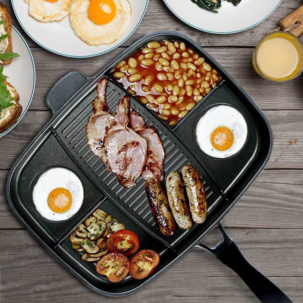 Ingenious Lazy Man Frying Pan