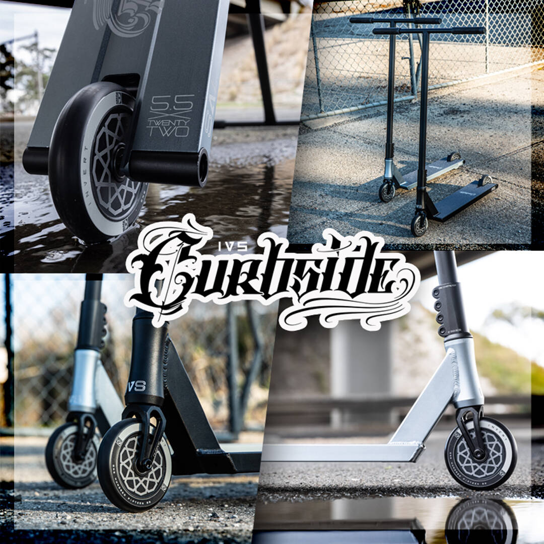 Invert Curbside Street Scooter - Titanium Medium