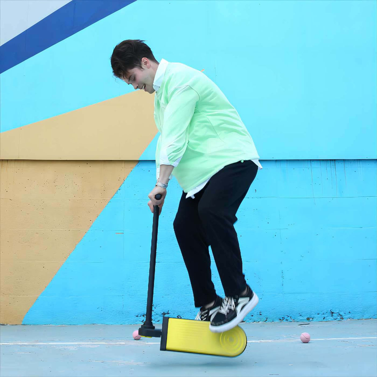 Ipozon Trampoline Scooter - Orange
