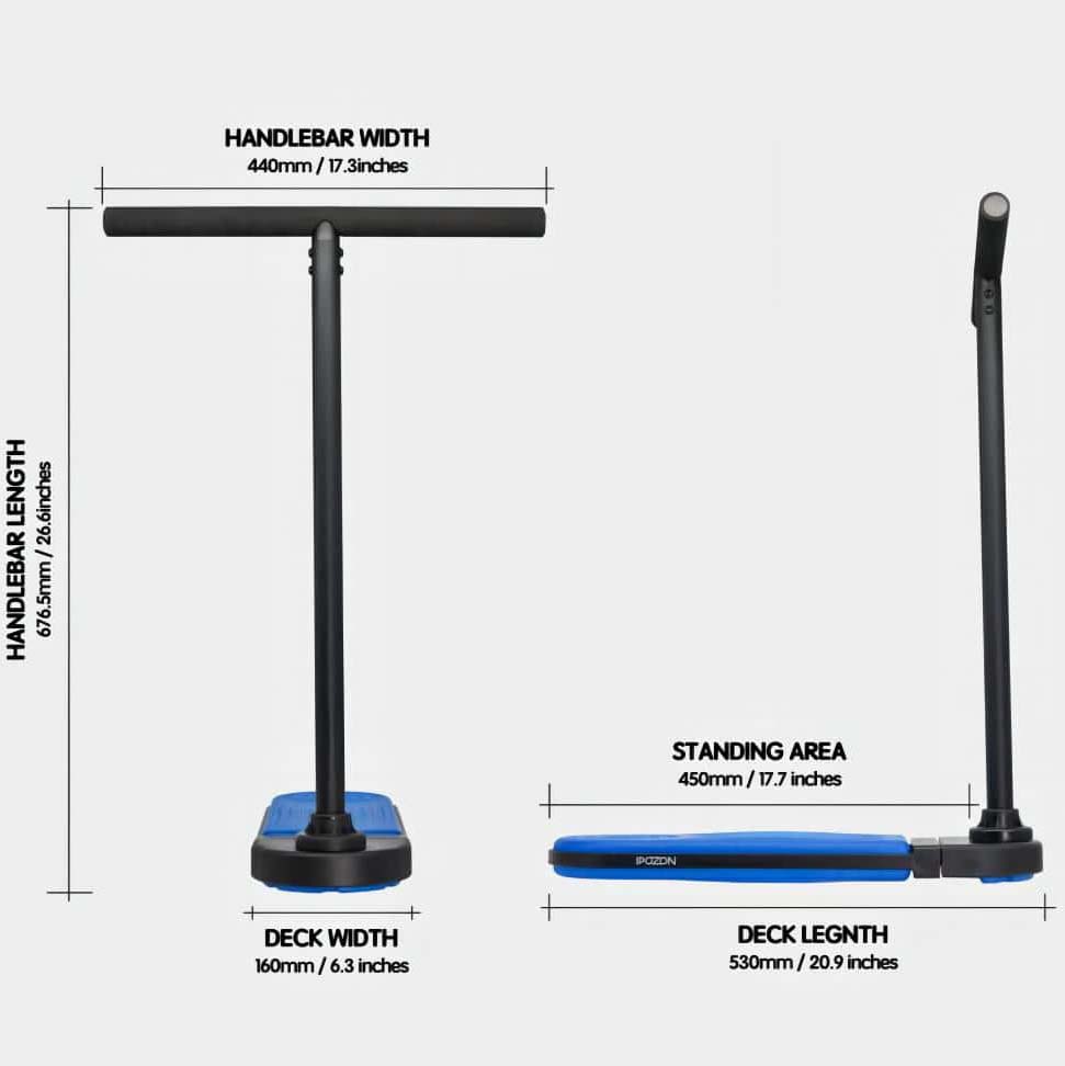 Ipozon Trampoline Scooter - Orange
