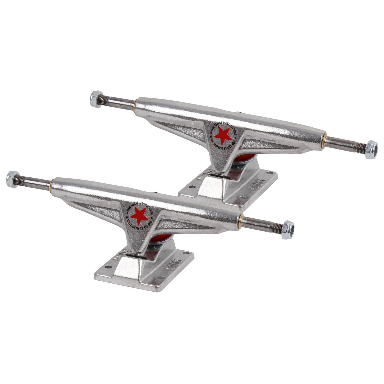Iron High Skateboard Trucks - Semipolished 5.8''