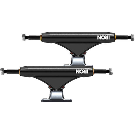 Iron High Skateboard Trucks - Black 129mm