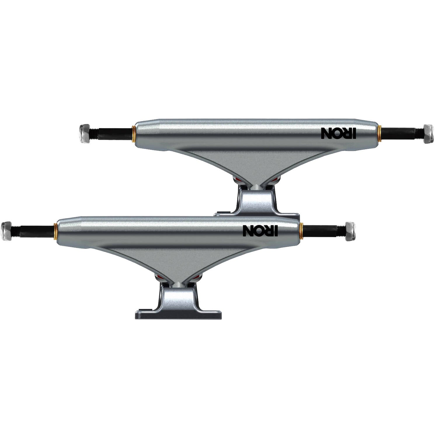 Iron High Skateboard Trucks - Semipolished 149mm