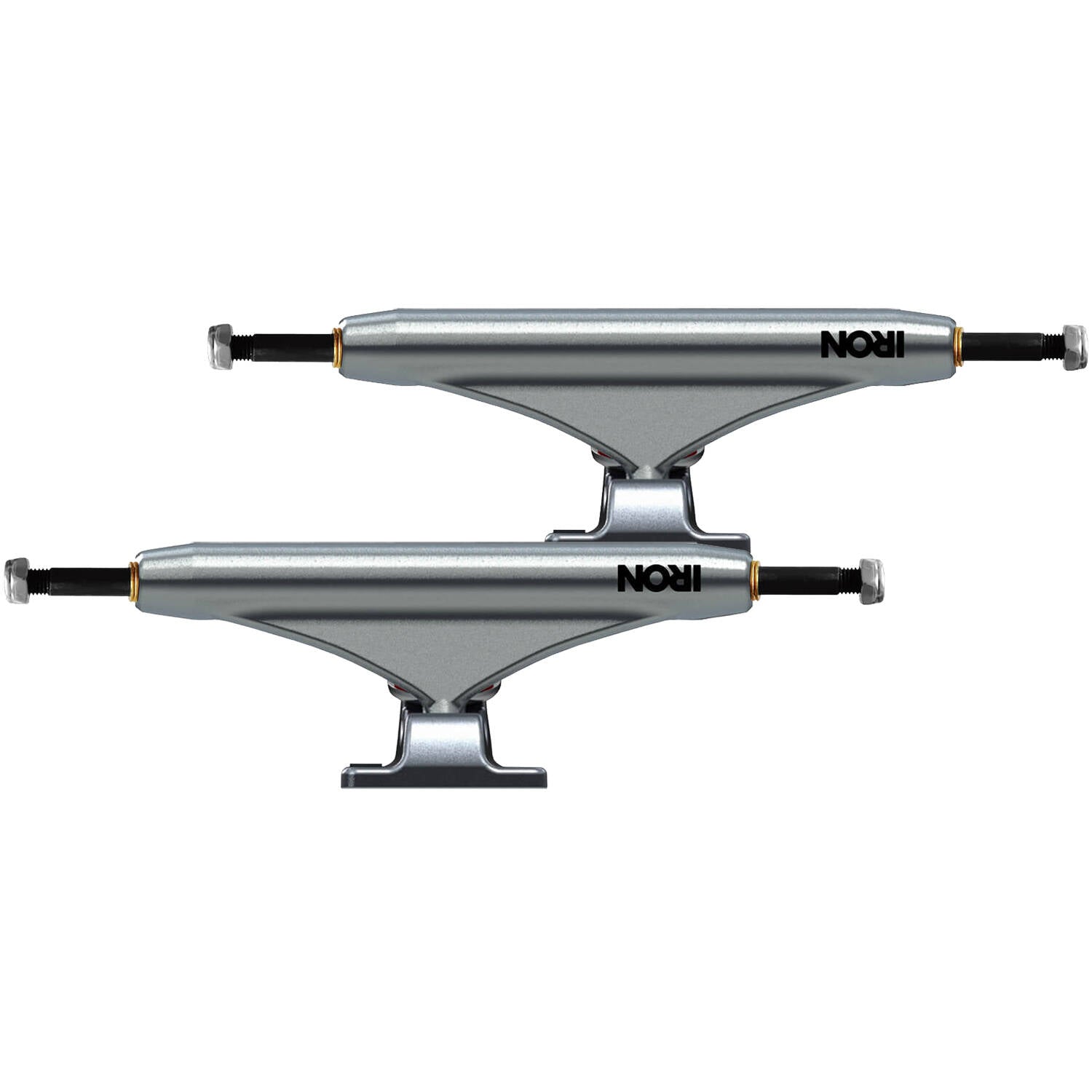 Iron High Skateboard Trucks - Semipolished 159mm