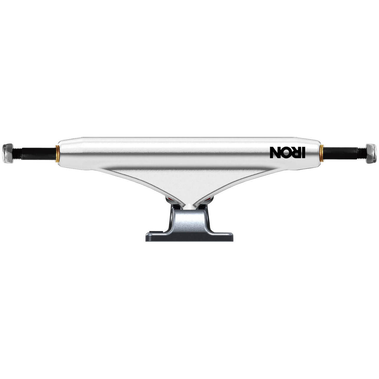 Iron High Skateboard Trucks - White 159mm