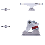 Iron High Skateboard Trucks - White 149mm