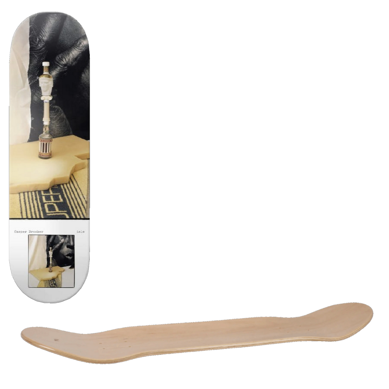 Isle Milo Brennan Artist Series Skateboard Deck - Casper Brooker 8.375"