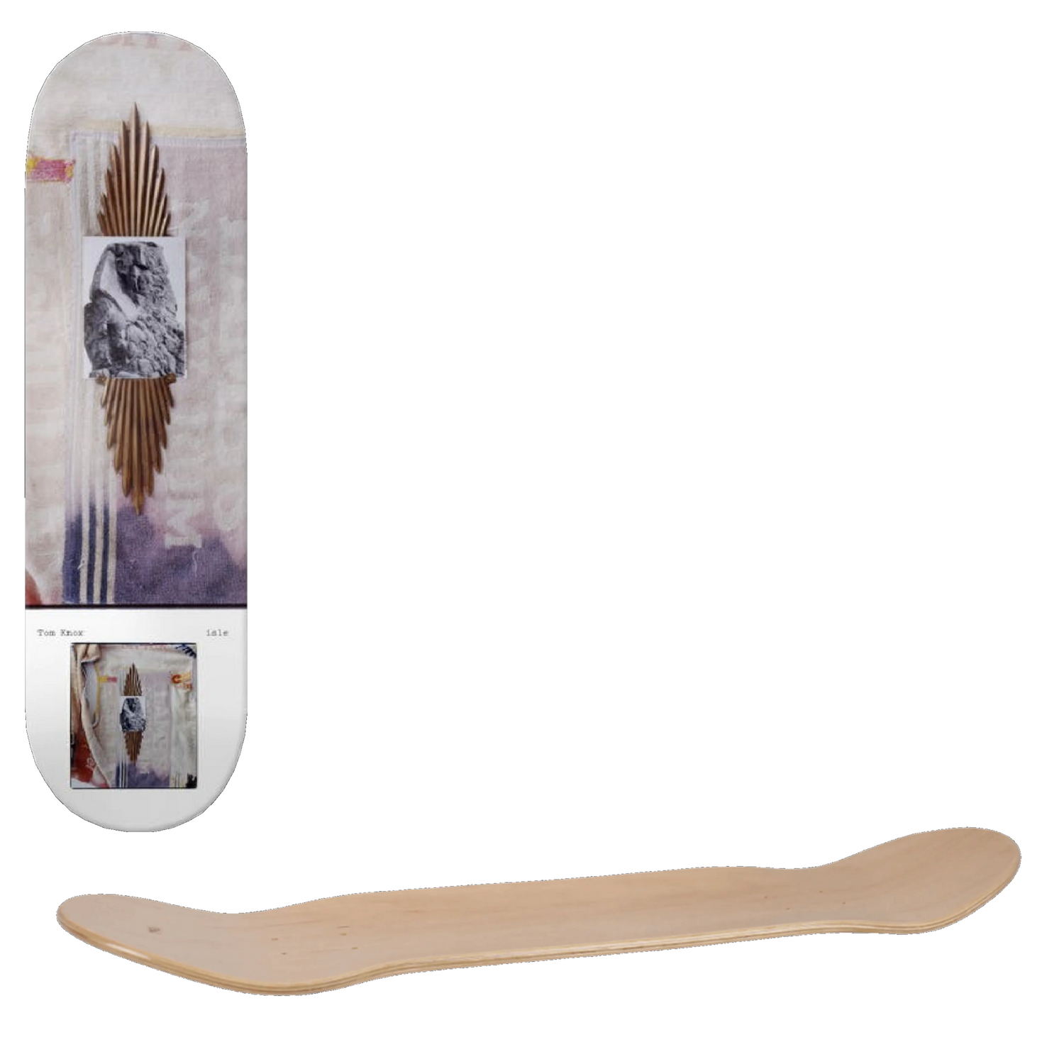 Isle Milo Brennan Artist Series Skateboard Deck - Tom Knox 8.5"