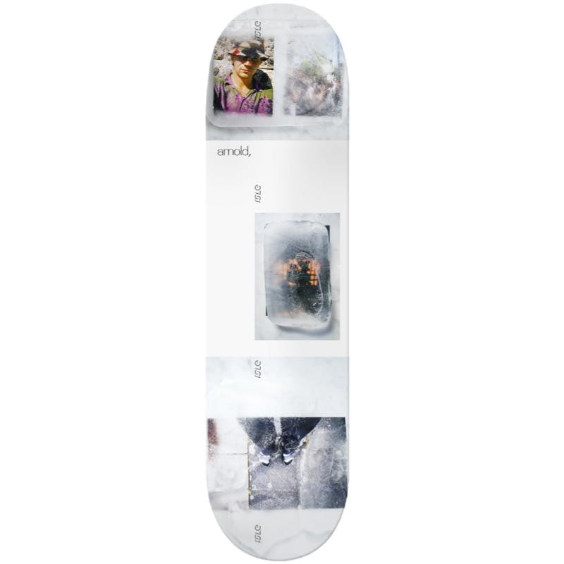 Isle Freeze Mike Arnold Skateboard Deck - White 8.25"
