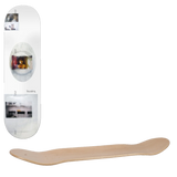Isle Freeze Remy Taveria Skateboard Deck - White 8.375"
