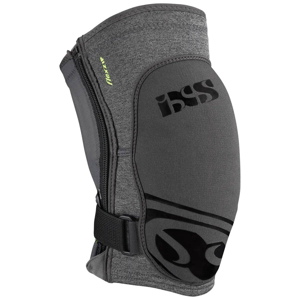 iXS Flow Zip Knee Pads - Grey