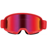 iXS Hack Goggles - Racing Red/Mirror Crimson