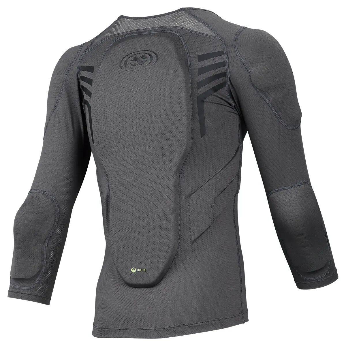 iXS Trigger Kids Protective Jersey - Grey