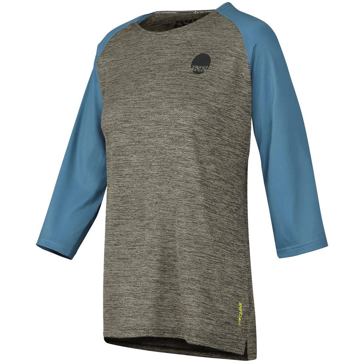 iXS Women's Carve X Jersey - Camel/Ocean
