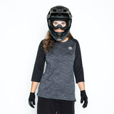 iXS Women's Carve X Jersey - Graphite/Black