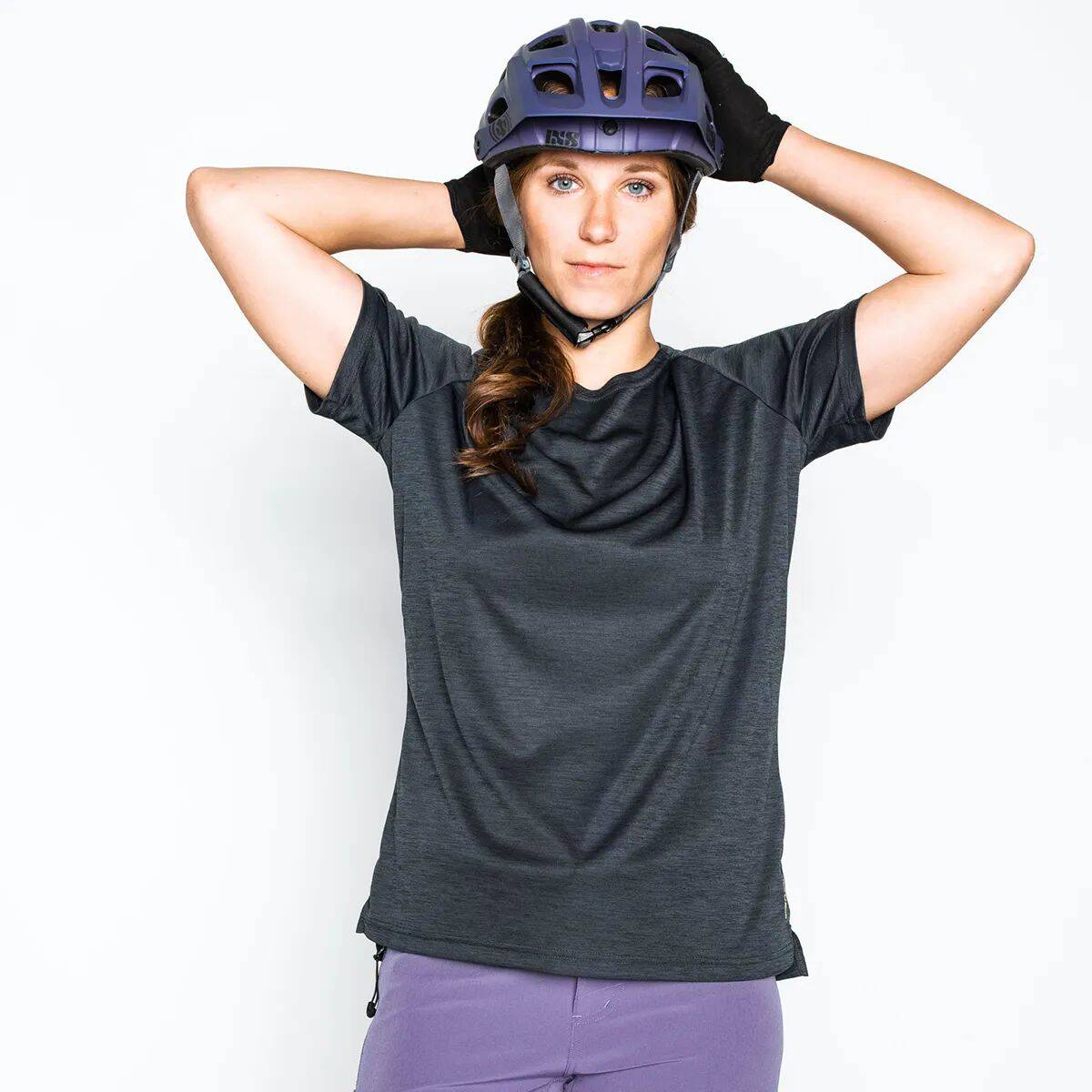 iXS Women's Flow X Jersey - Black