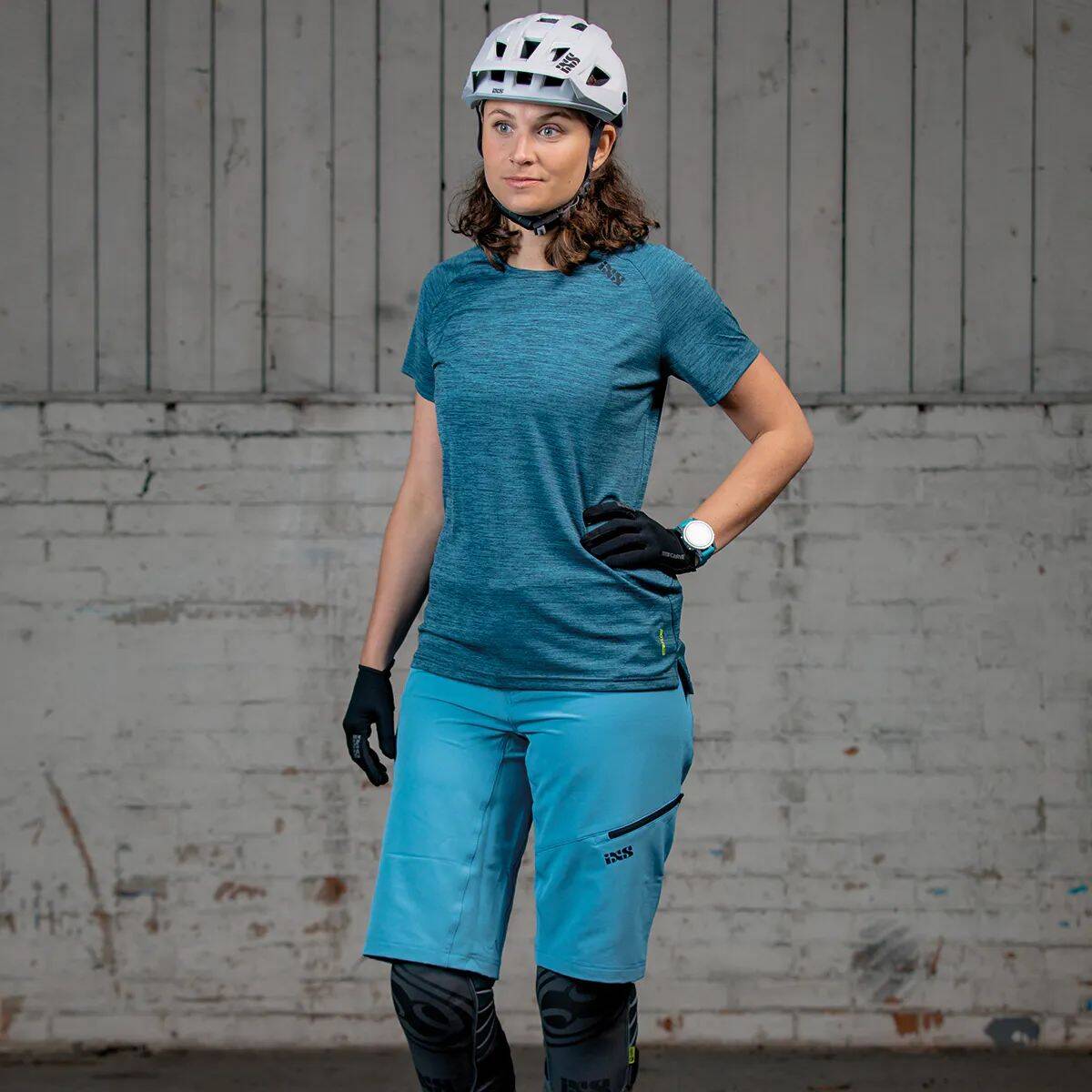 iXS Women's Flow X Jersey - Ocean