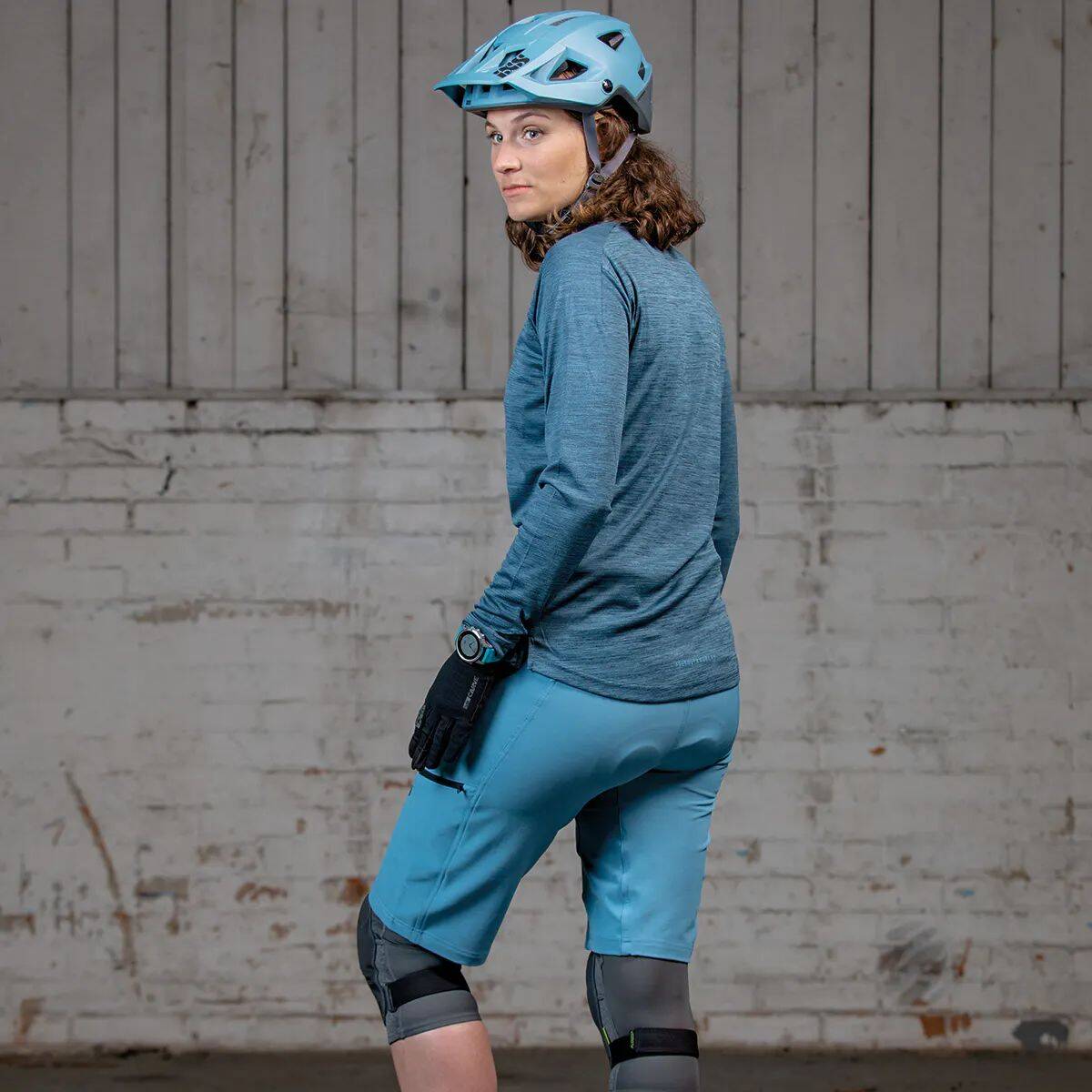 iXS Women's Flow X Long Sleeve Jersey - Ocean