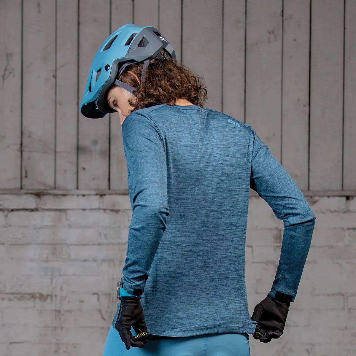 iXS Women's Flow X Long Sleeve Jersey - Ocean