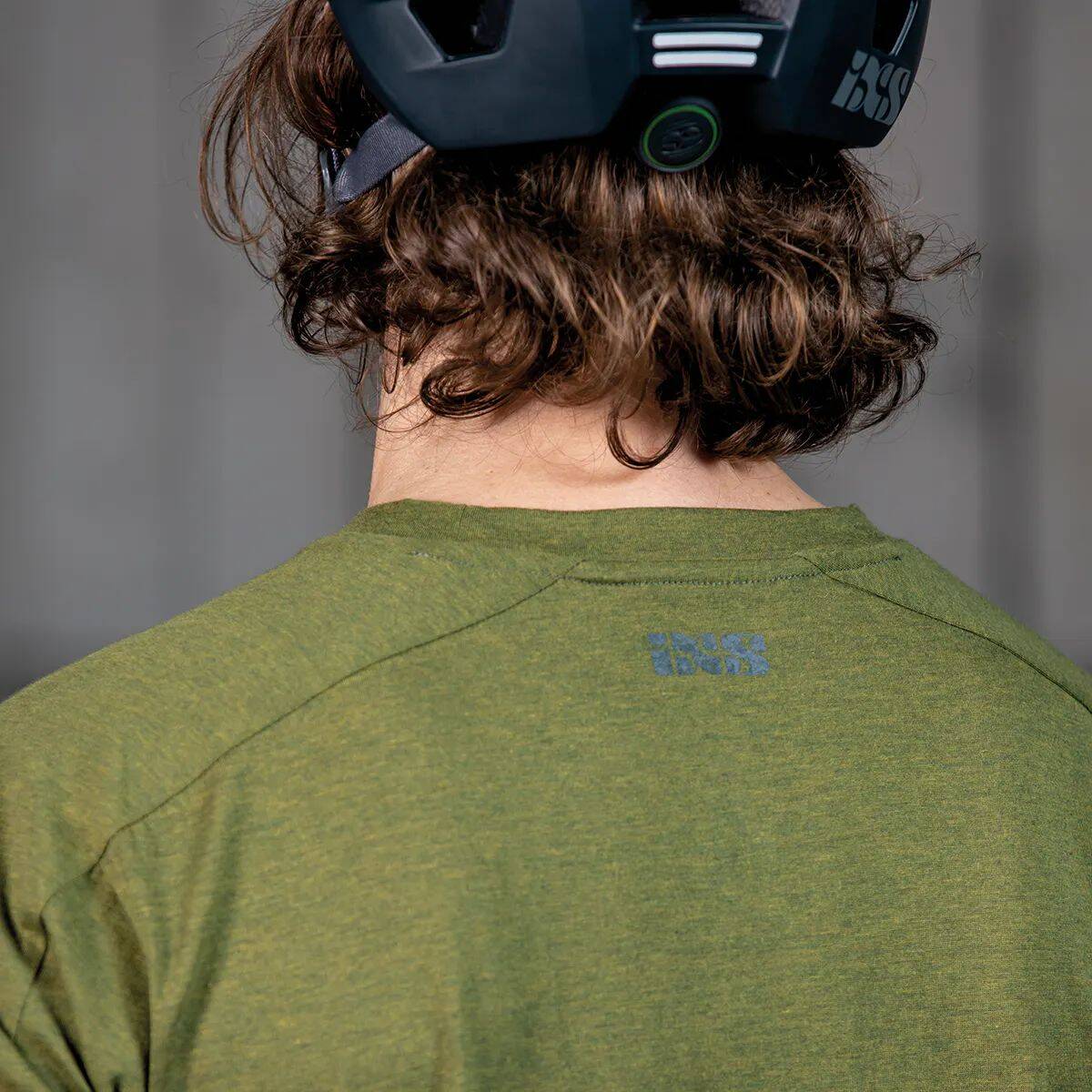 iXS Flow Tech T Shirt - Olive