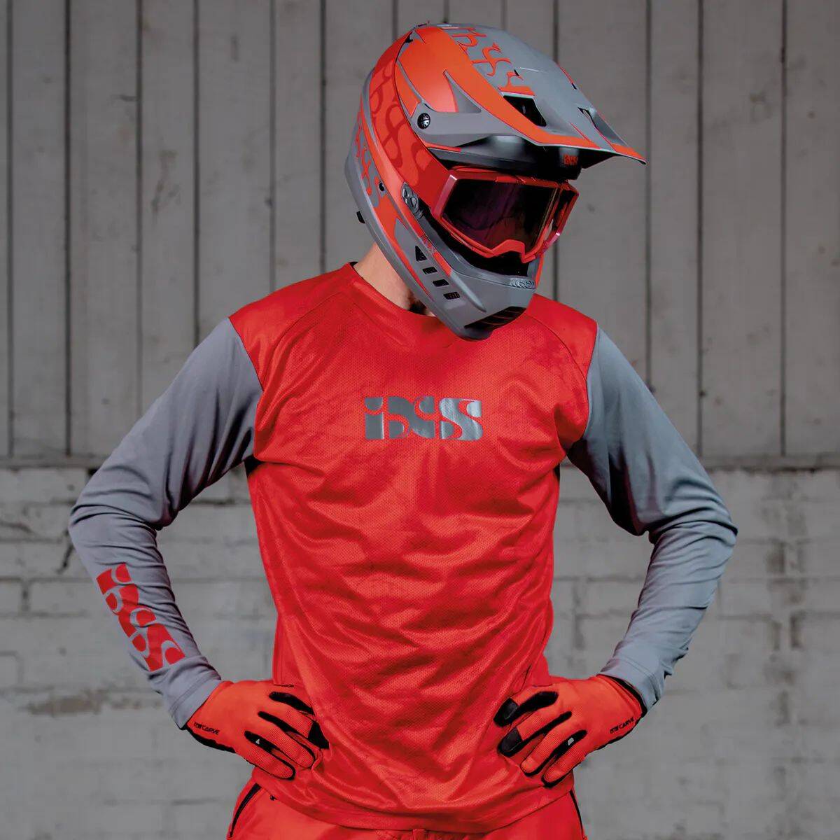 iXS Trigger X Air Jersey - Red/Graphite