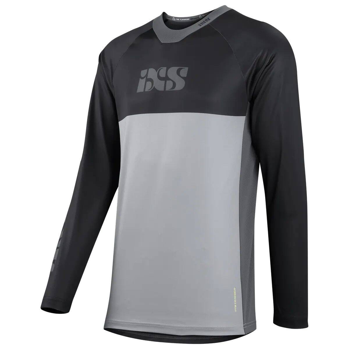 iXS Trigger X Long Sleeve Jersey - Grey/Black